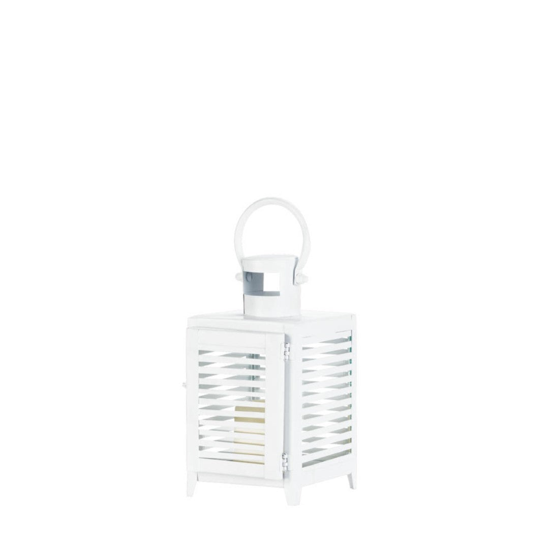 Small White Horizon Lantern 