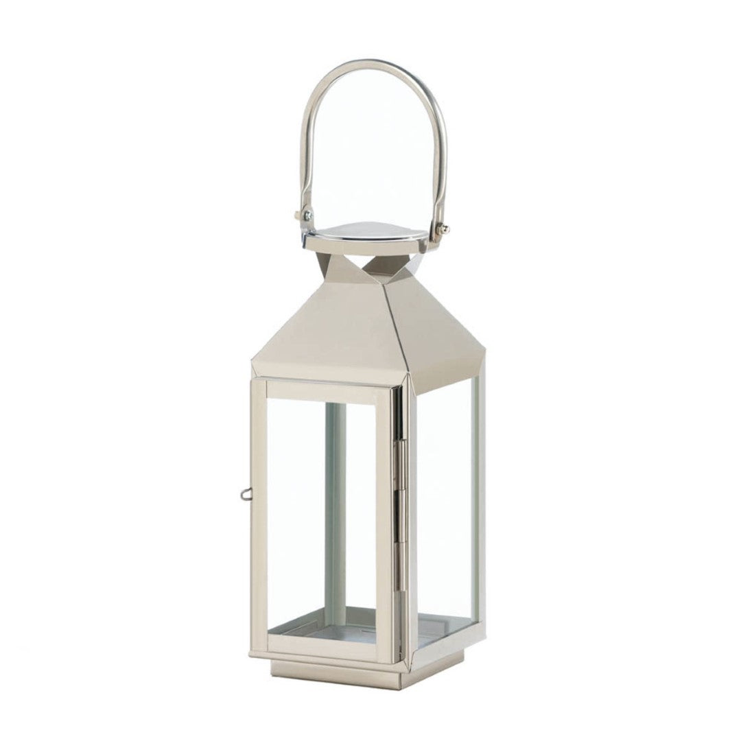 Small Manhattan Stainless Steel Lantern 