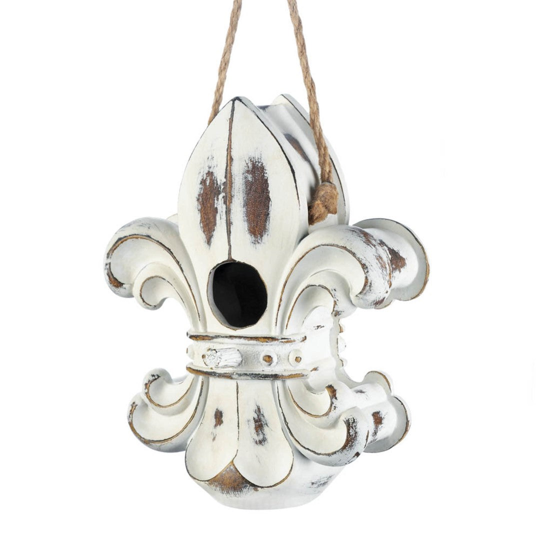 Fleur De Lis Birdhouse 