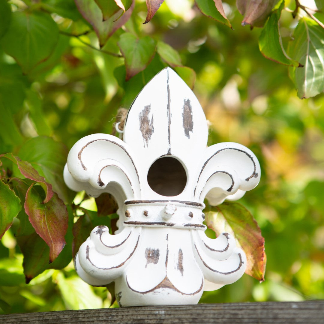 Fleur De Lis Birdhouse 