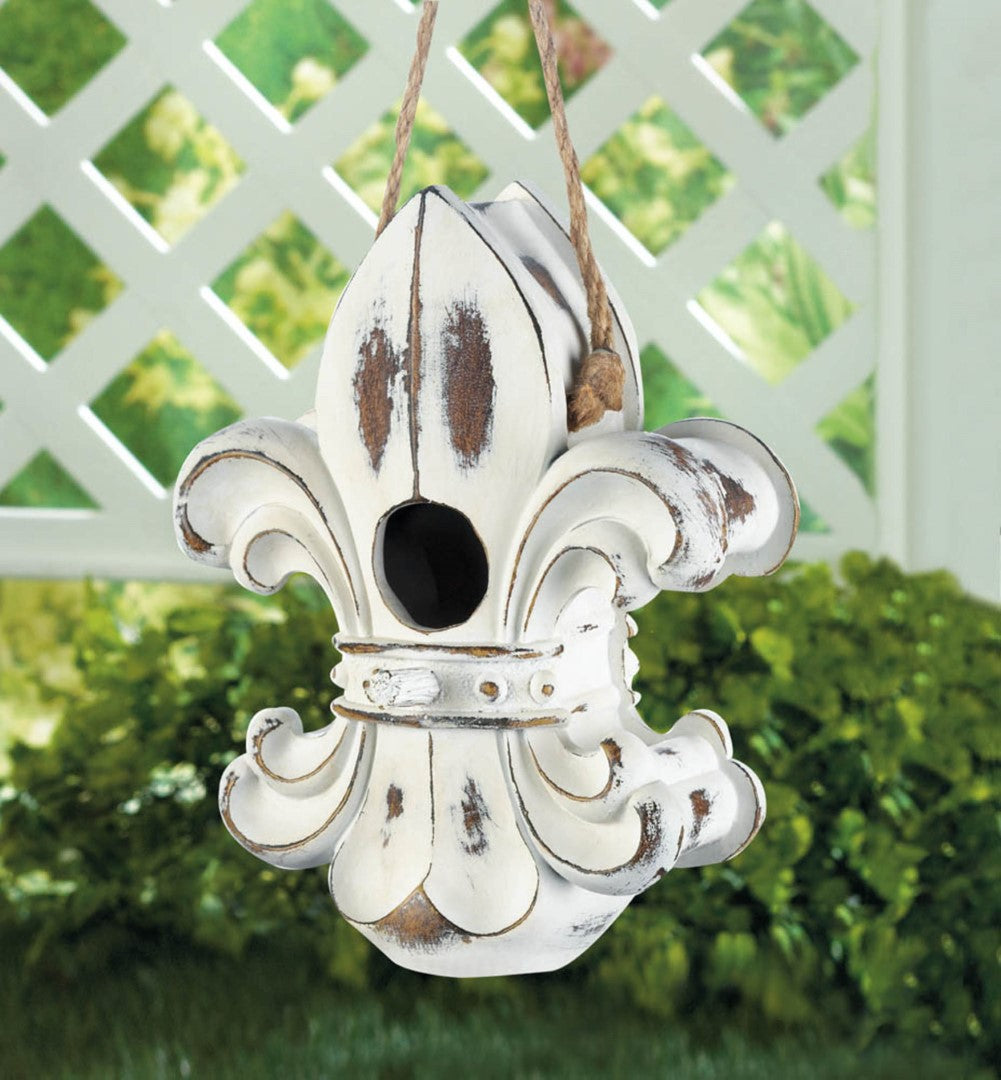 Fleur De Lis Birdhouse 