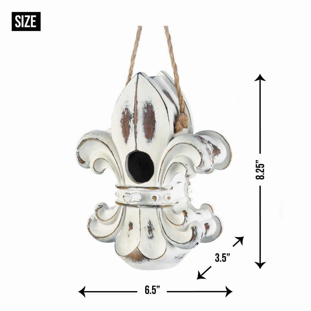 Fleur De Lis Birdhouse 