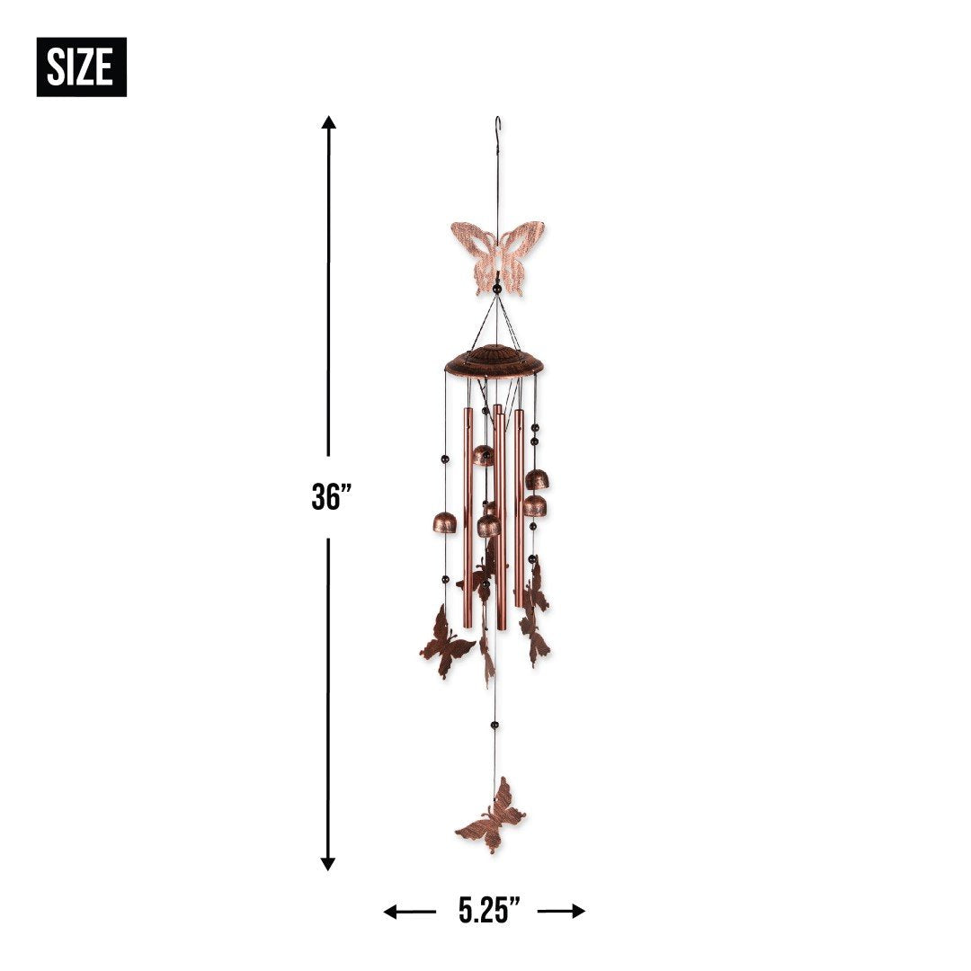 Fluttering Butterflies Wind Chimes 