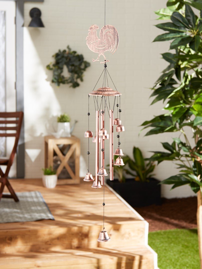 Rooster Bell Wind Chimes 