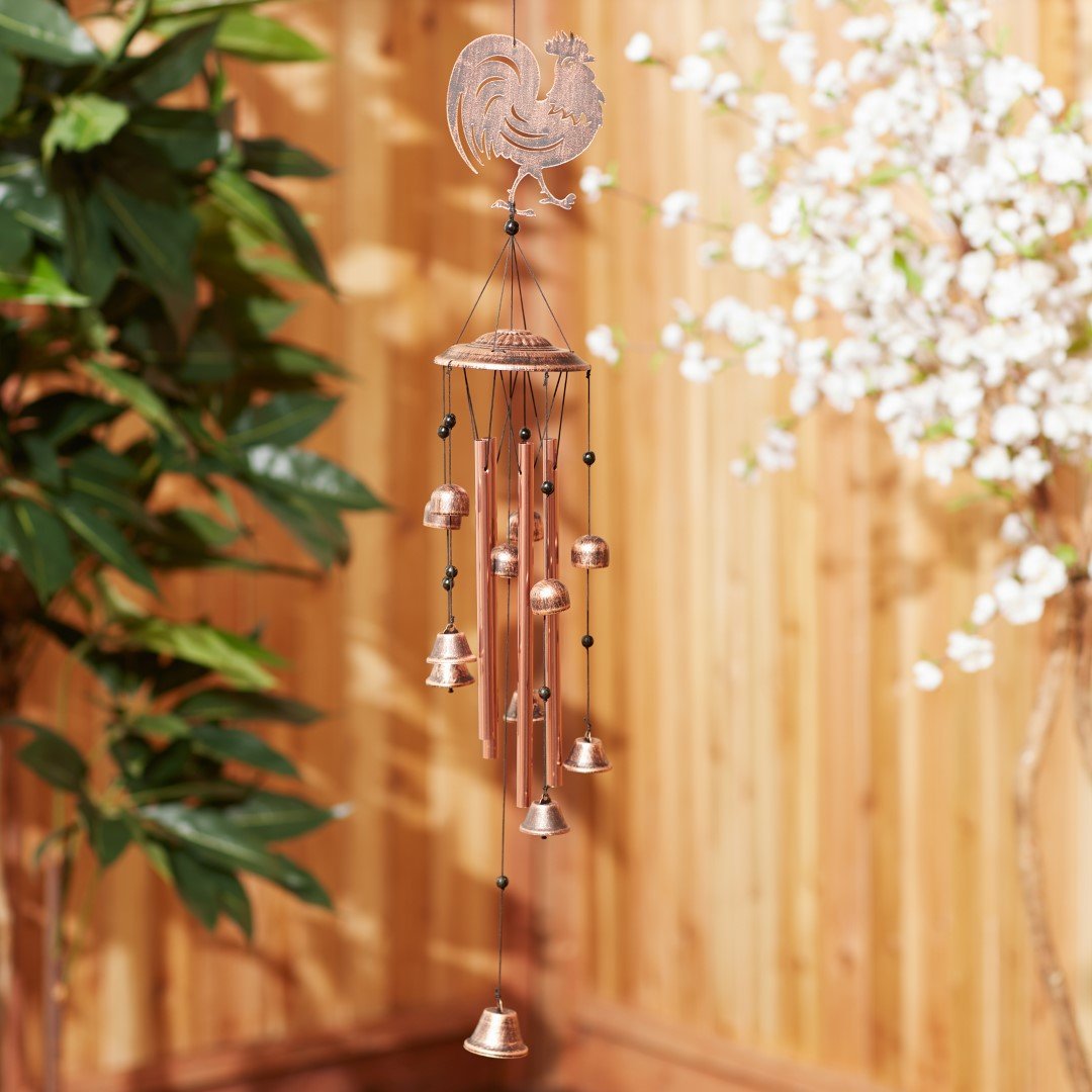 Rooster Bell Wind Chimes 