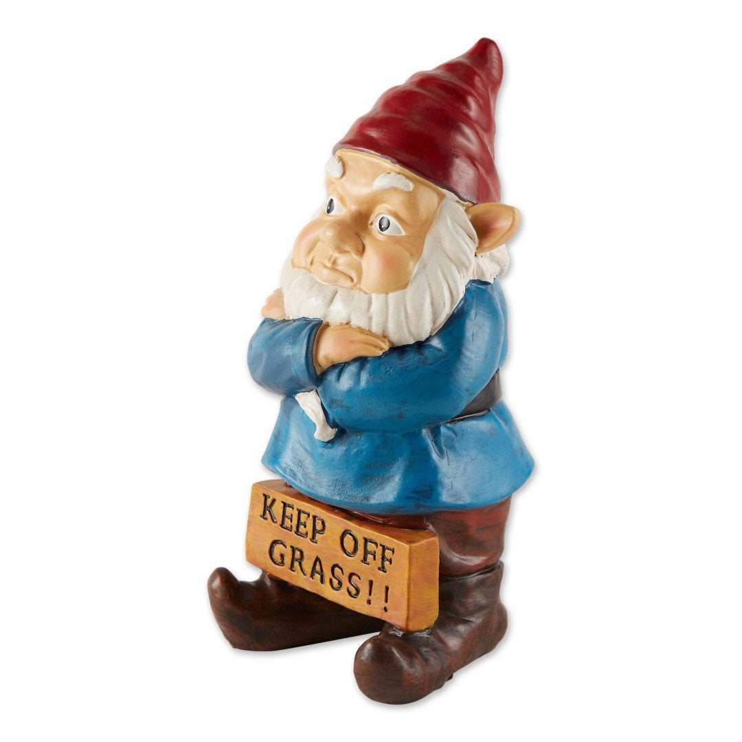 Keep Off Grass Grumpy Gnome 