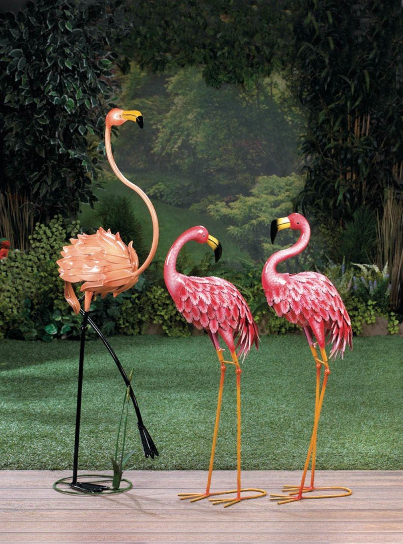 Bright Standing Flamingo 