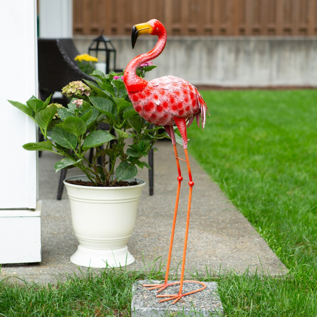 Bright Standing Flamingo 