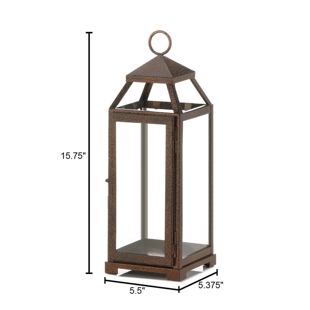 Medium Copper  Lantern 