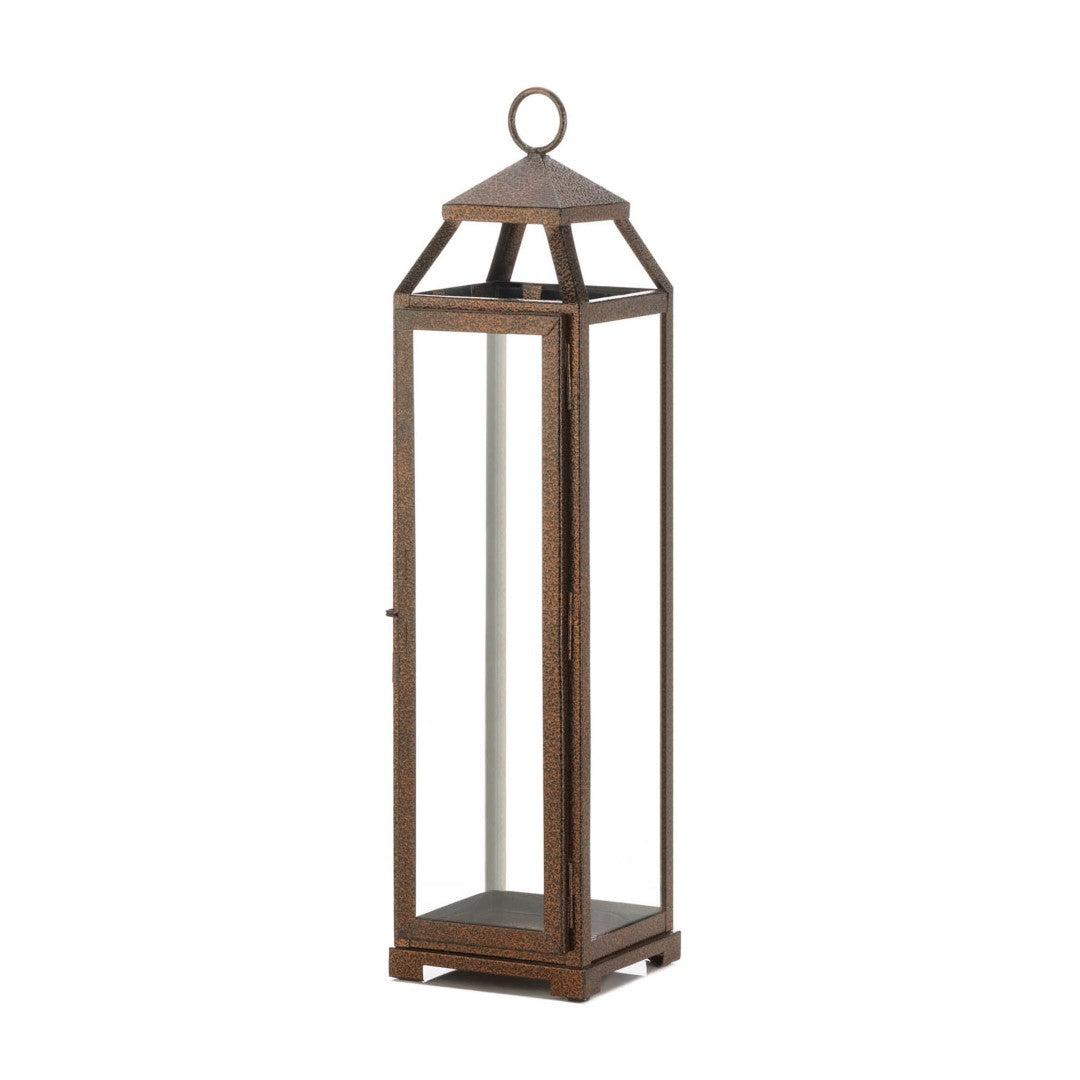 Extra Tall Copper Lantern 