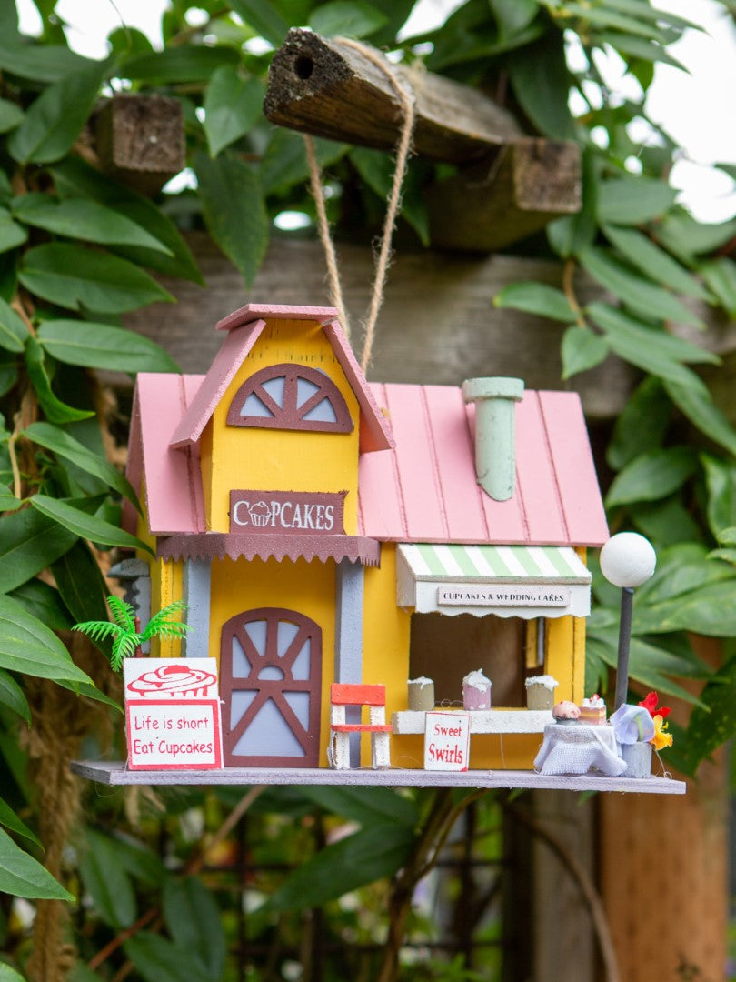 Cupcake Bakery Birdhouse 