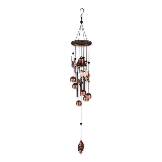 26 Bronze Cats Wind Chimes 