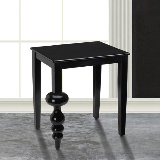 Milan Black Accent Table 