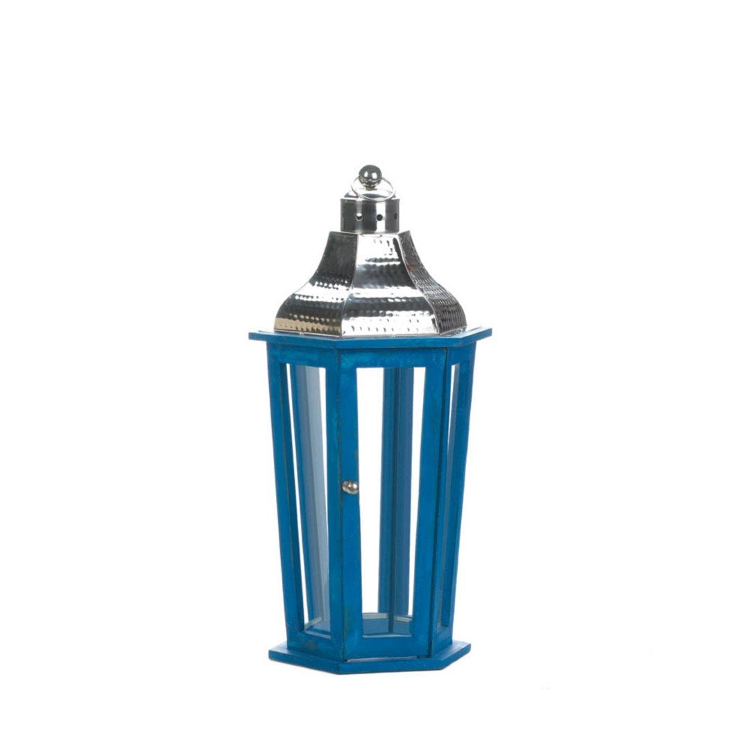 Azul Beach Medium Lantern 