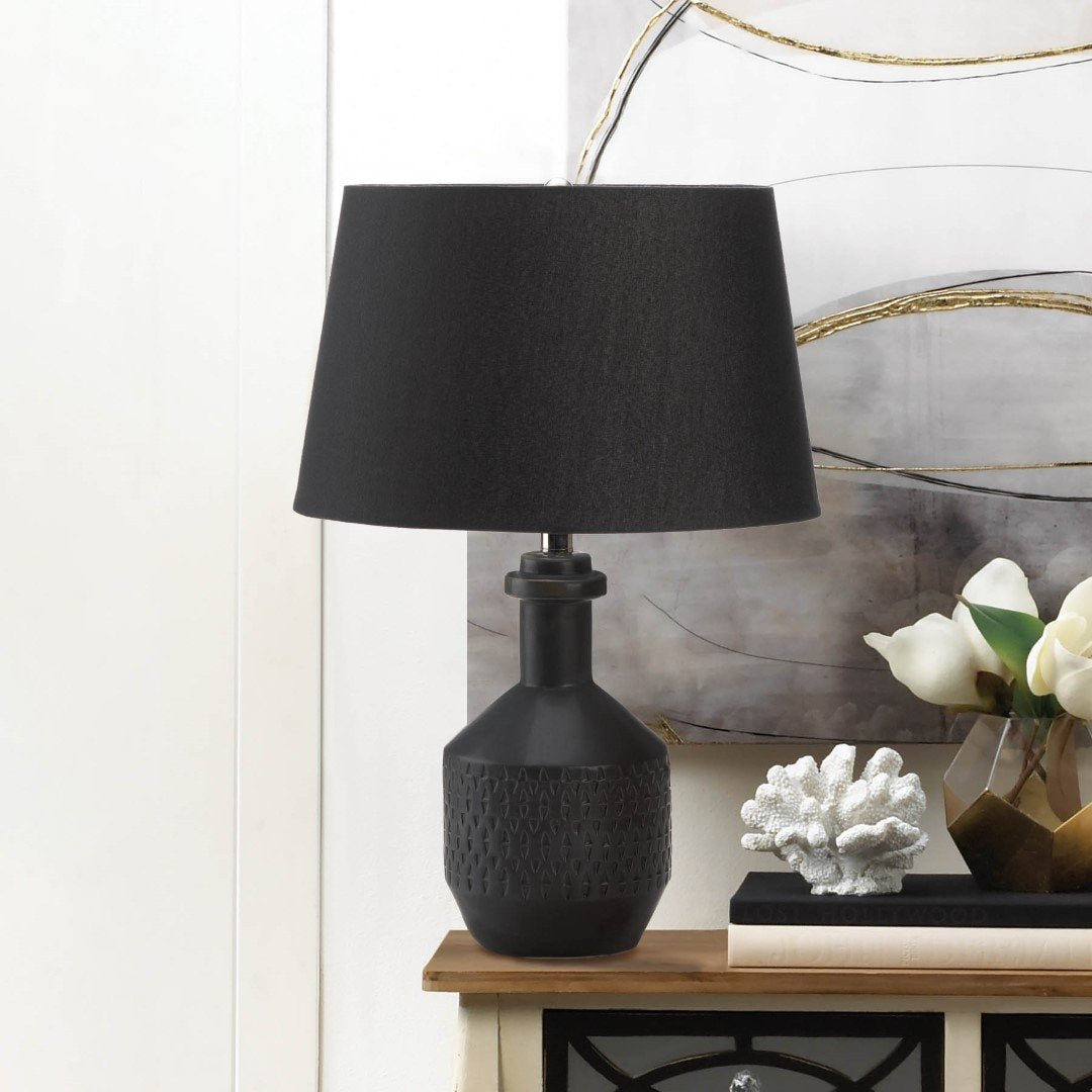 Black Base Table Lamp 