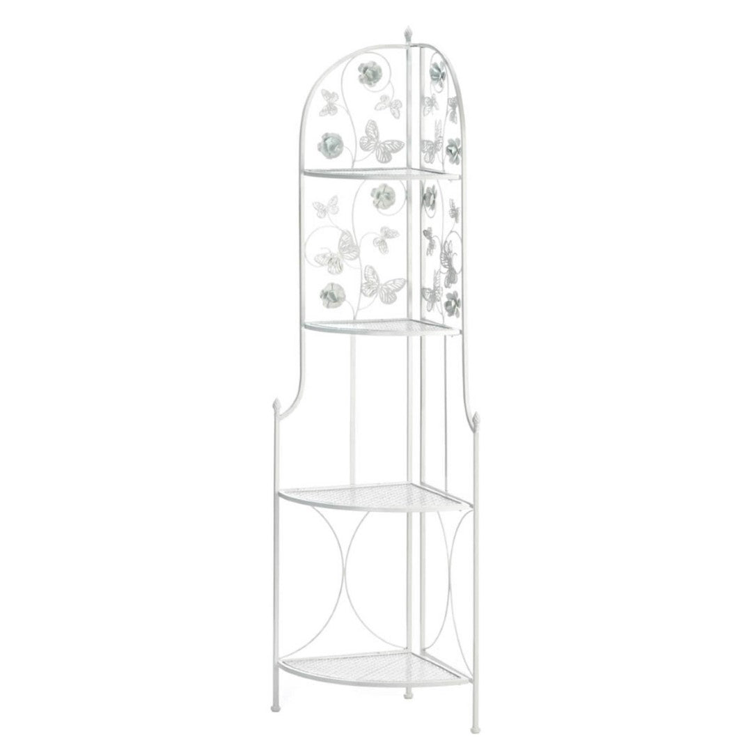 Butterfly 4-Tier Corner Rack 