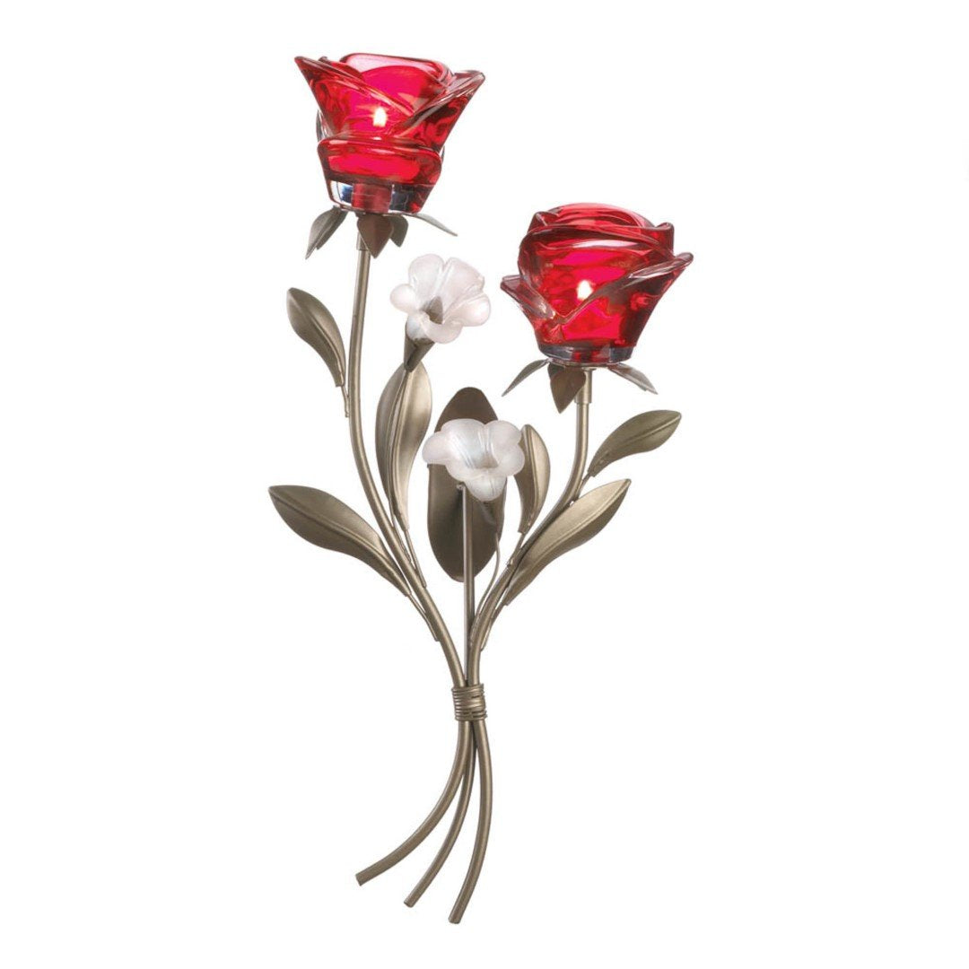 Romantic Roses Wall Sconce 