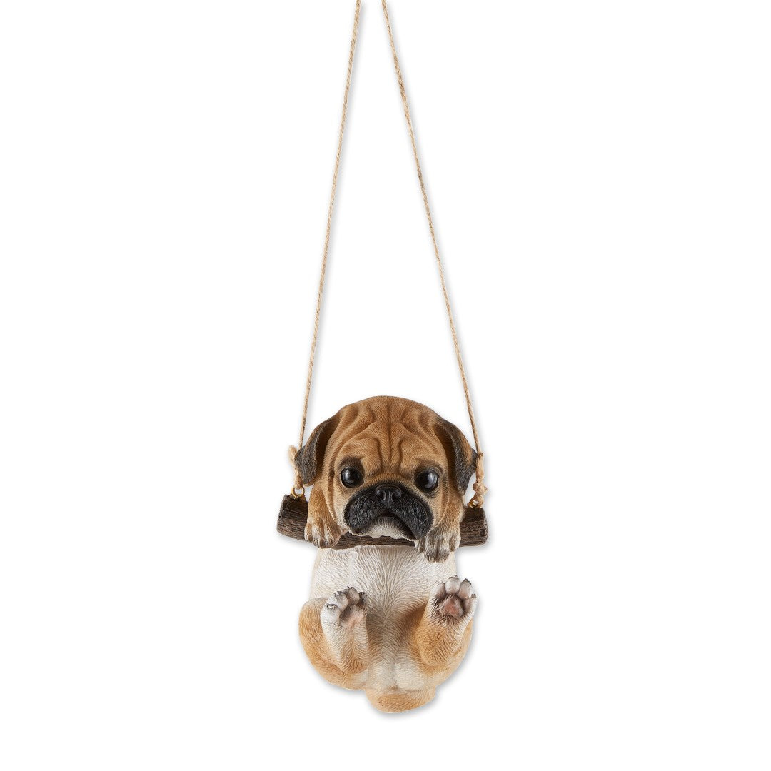 Swinging Pug Decor 