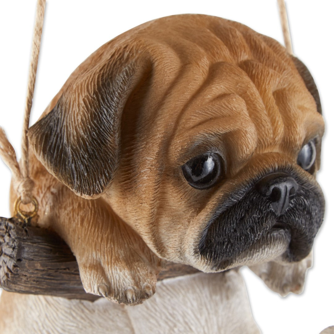 Swinging Pug Decor 