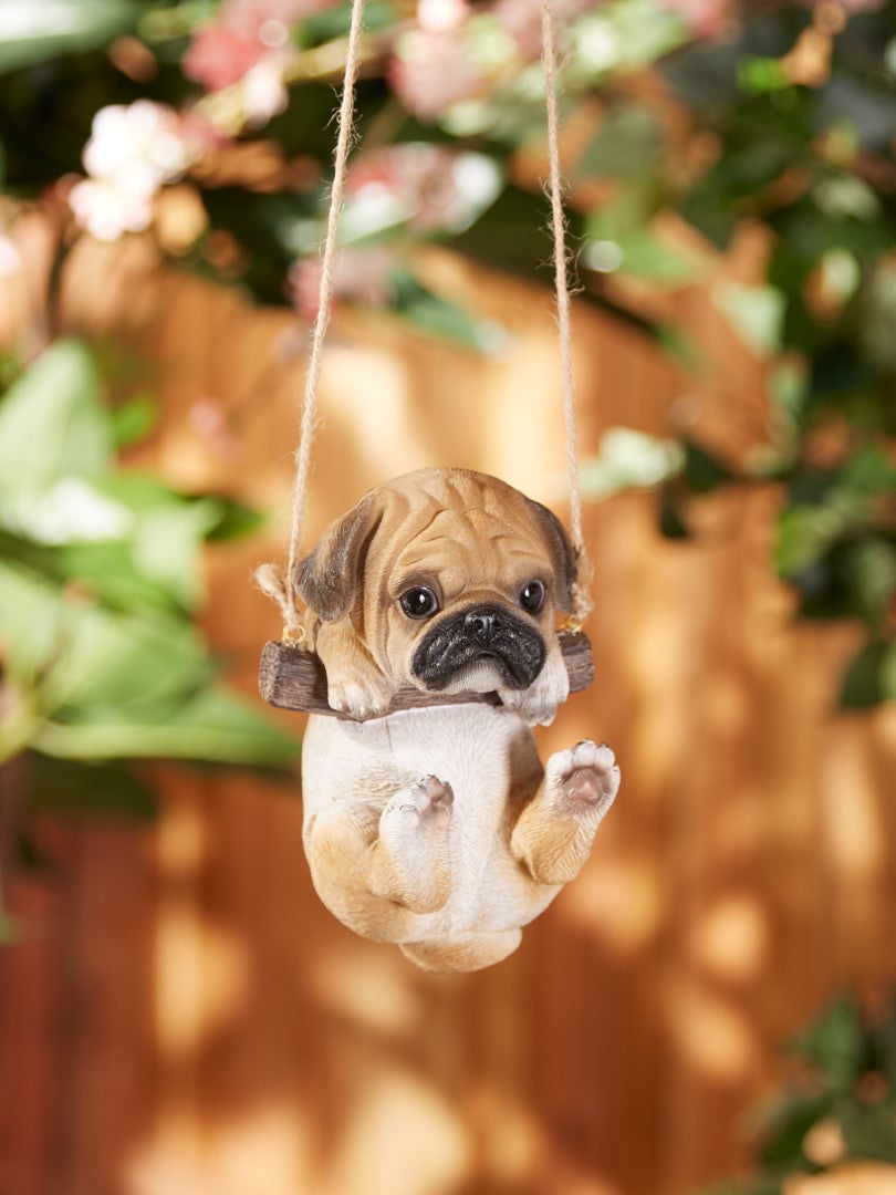 Swinging Pug Decor 