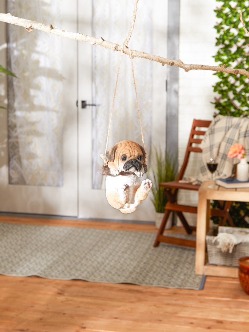 Swinging Pug Decor 