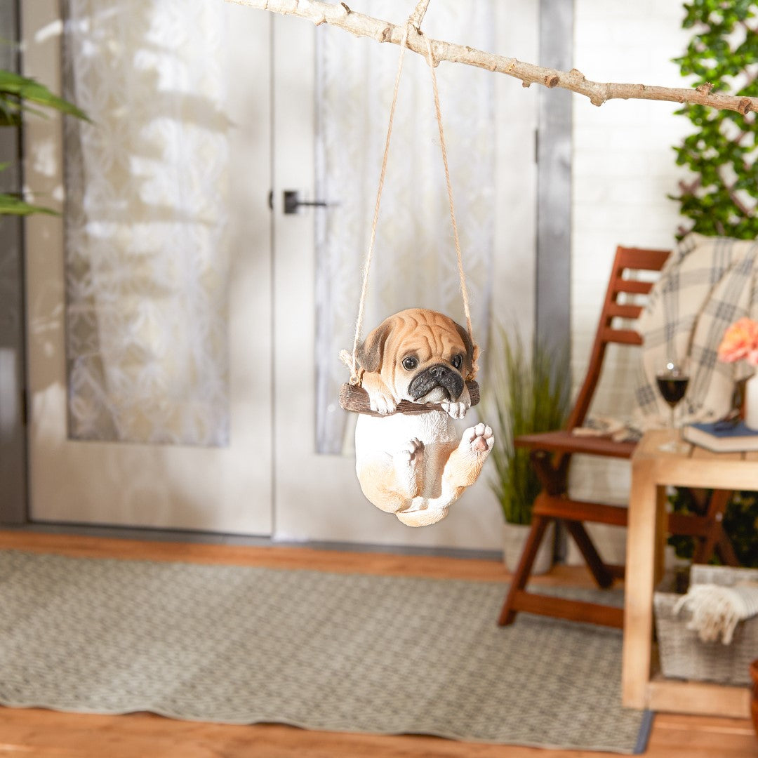 Swinging Pug Decor 