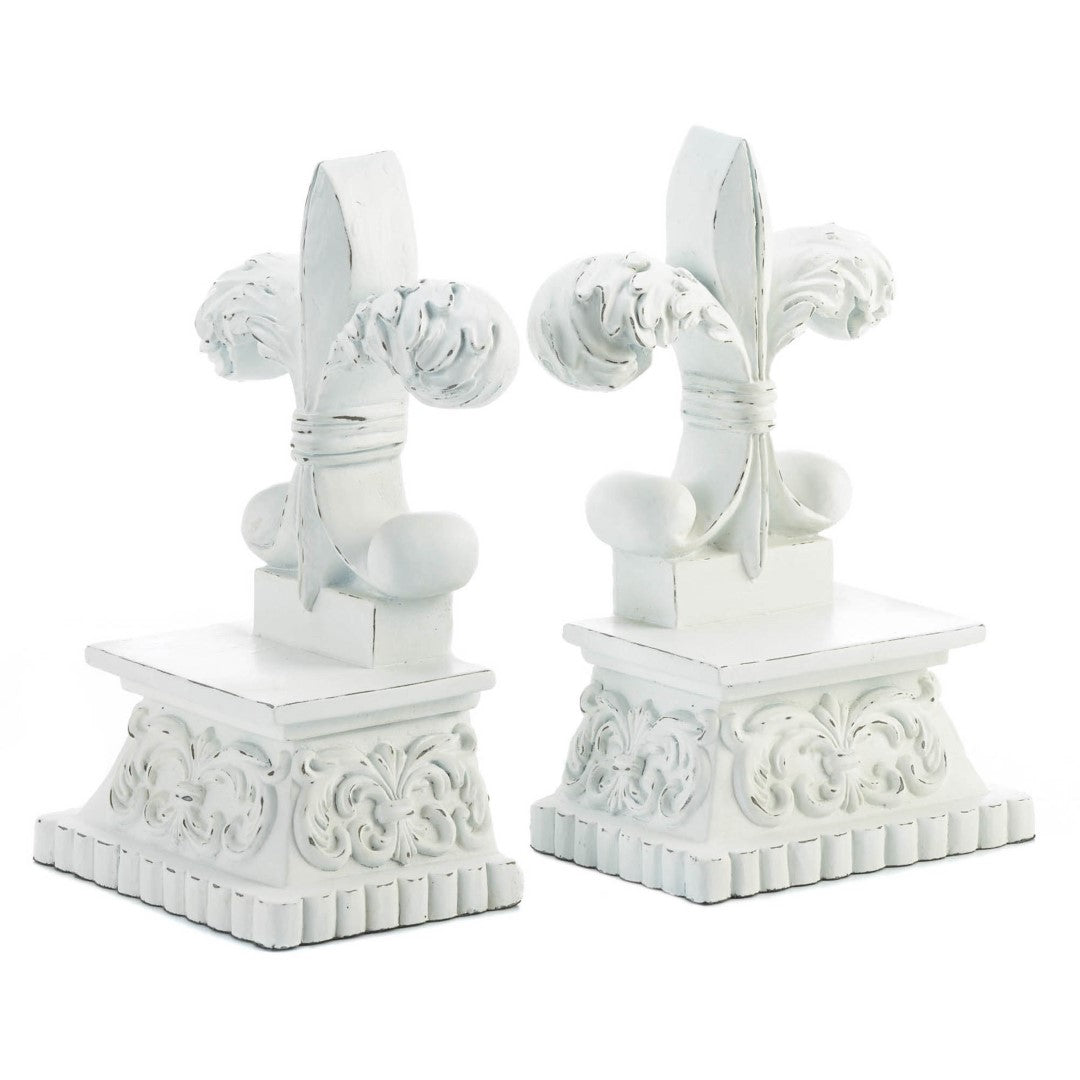 Fleur-De-Lis Bookends 