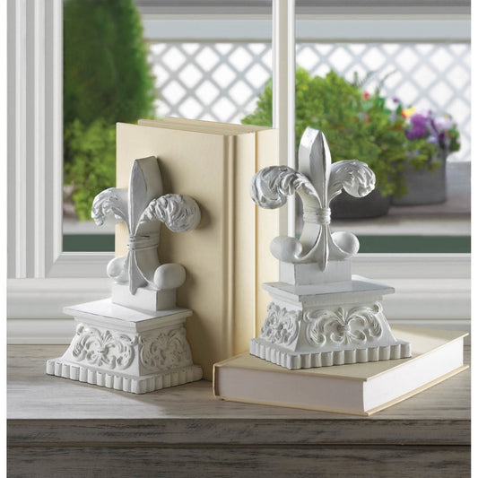 Fleur-De-Lis Bookends 