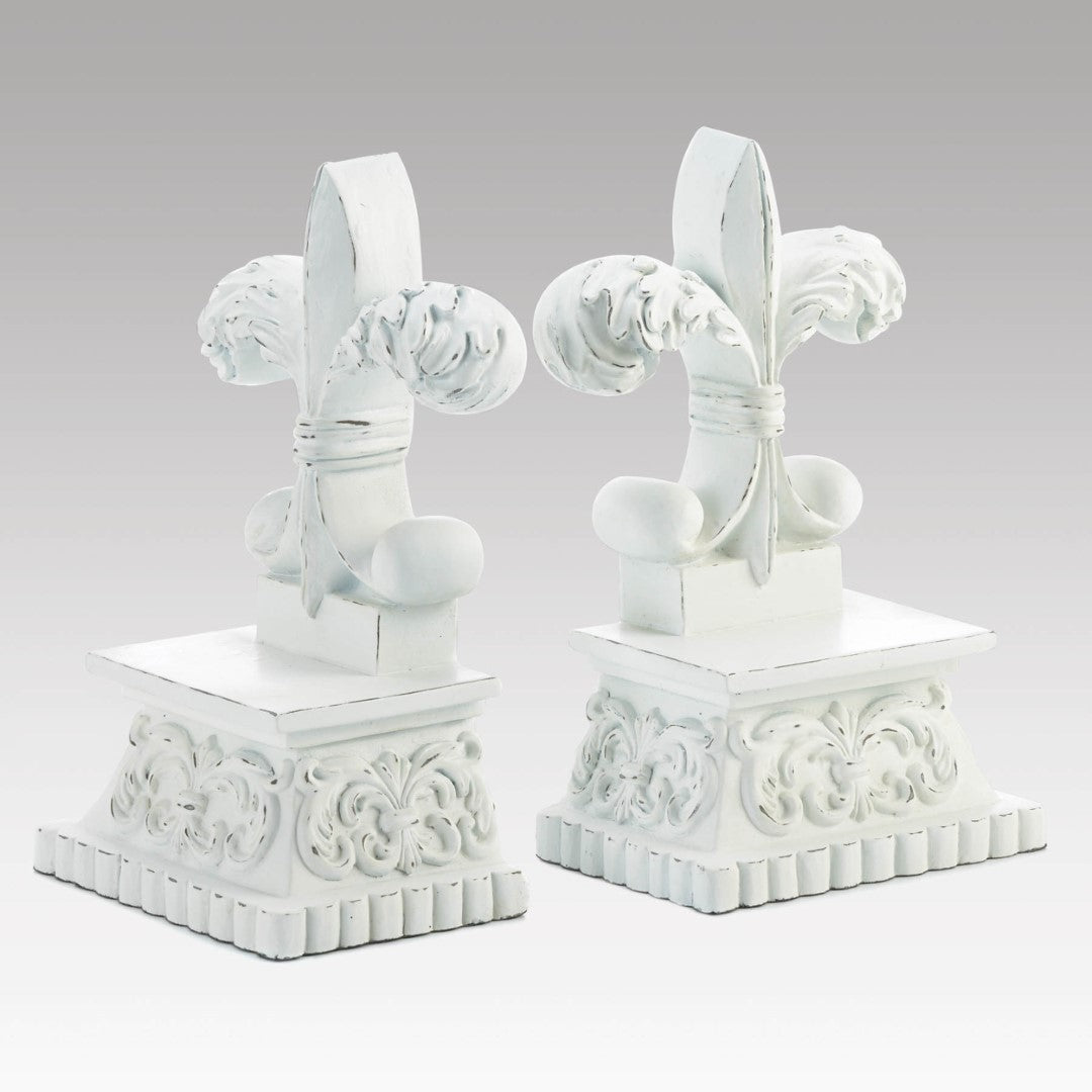 Fleur-De-Lis Bookends 