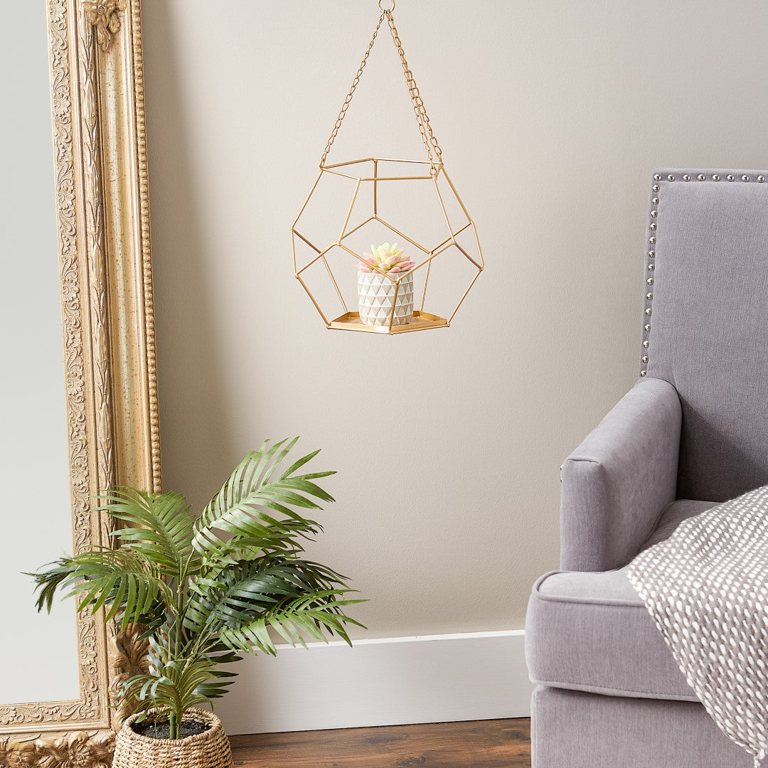 Hanging Geometric Plant Holder 