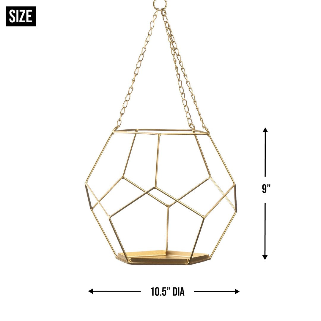 Hanging Geometric Plant Holder 