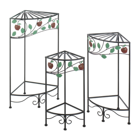 Country Apple Plant Stand Set 