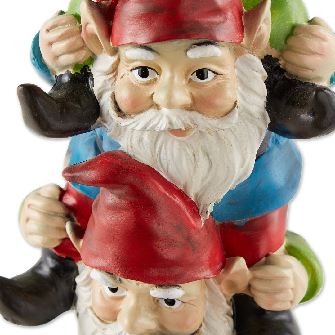 Stacked Solar Gnome Figurine 