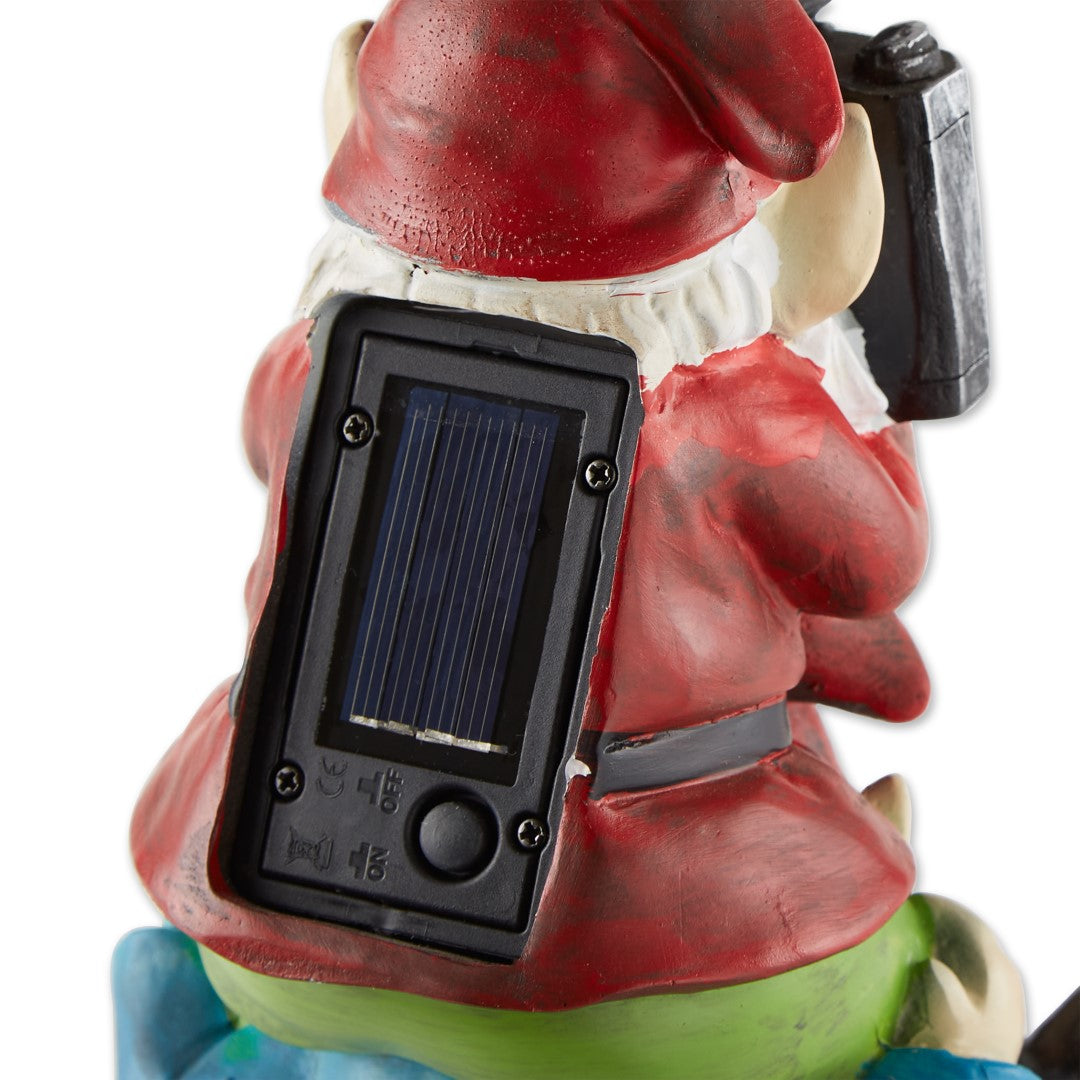 Stacked Solar Gnome Figurine 