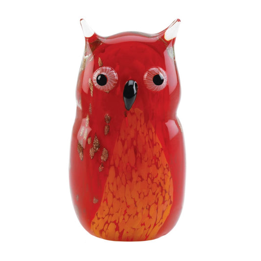 Red Owl Art Glass 