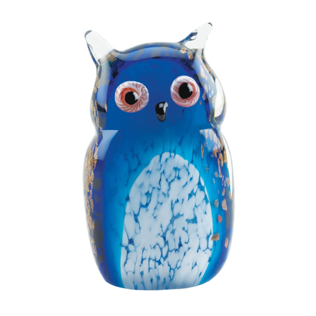 Blue Owl Art Glass 