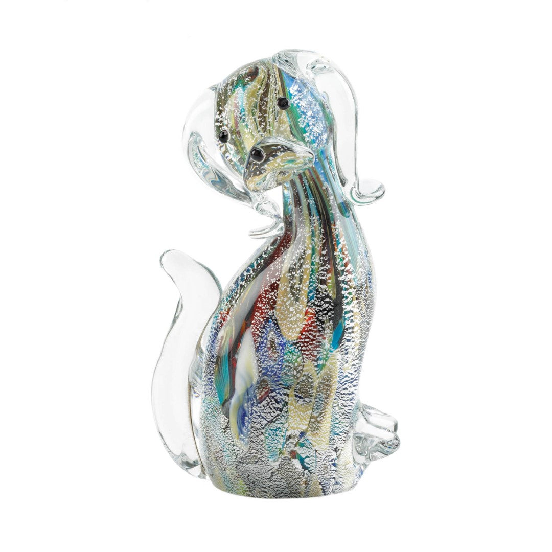 Designer Dog Art Glass 