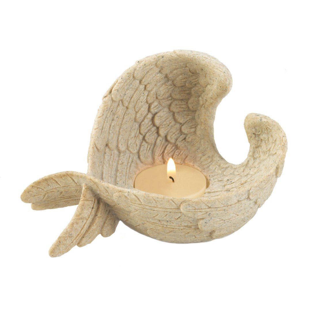 Angel Wings Tealight Holder 