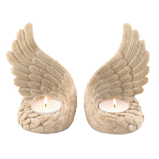 Angel Wings Tealight Set 