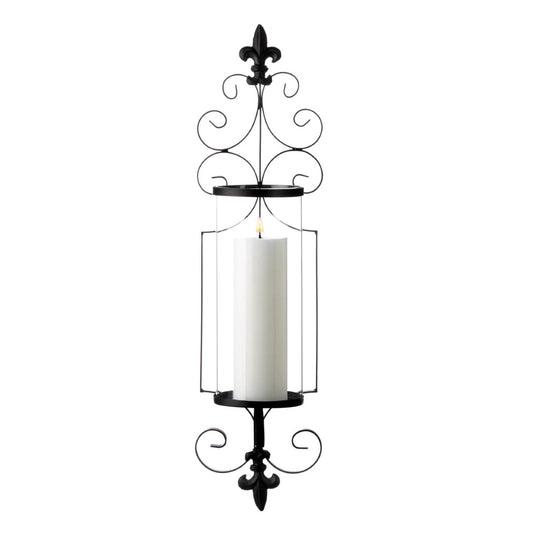 Fleur-De-Lis Wall Sconce 