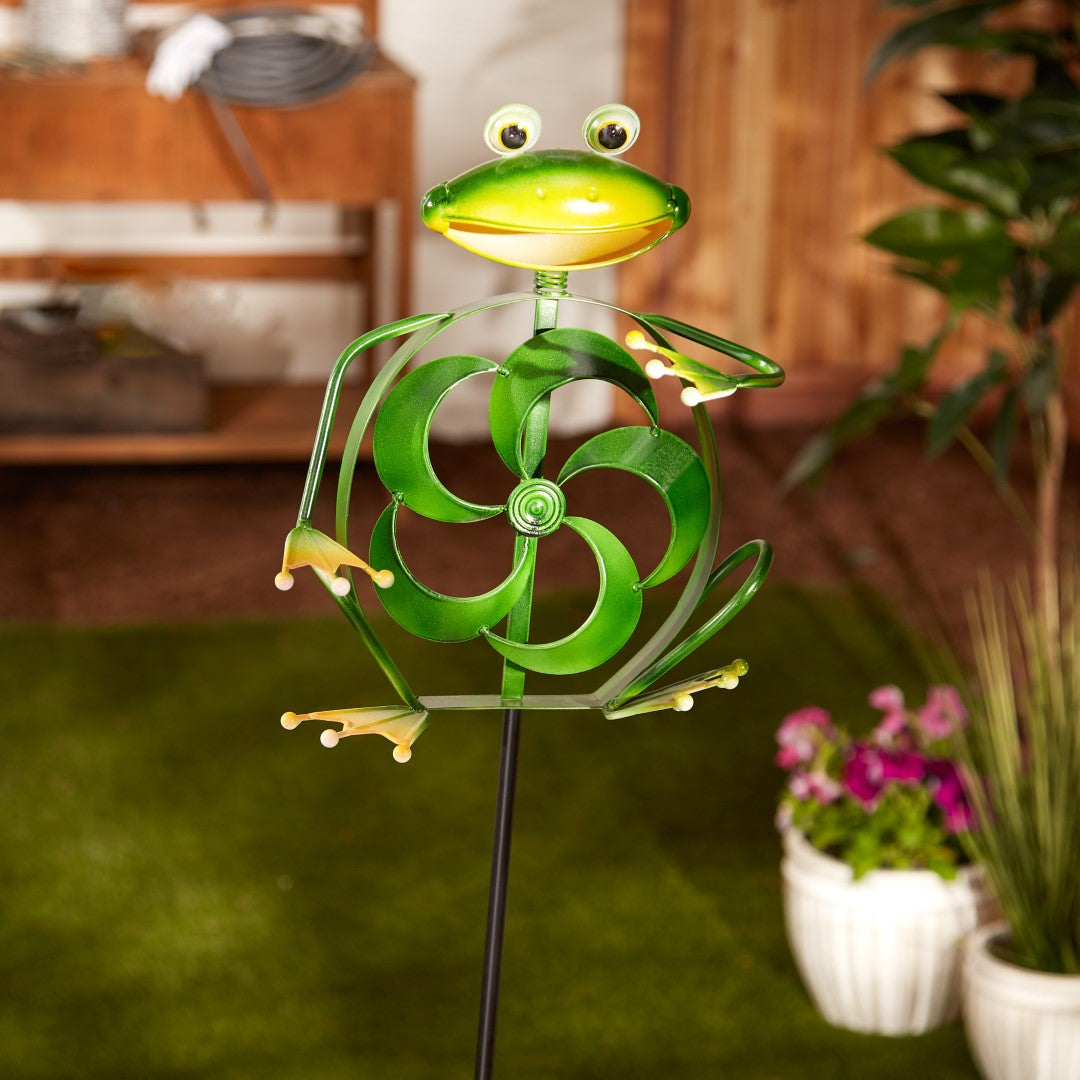 Frog Garden Stake 