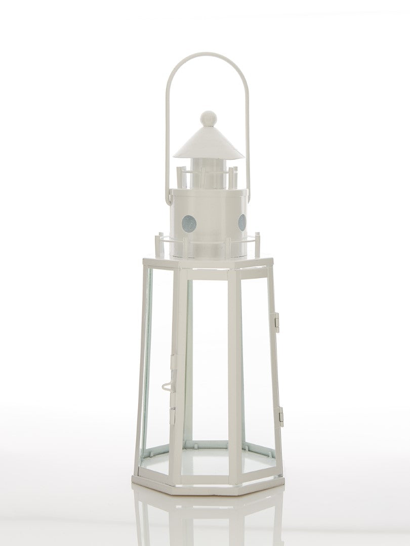 White Lighthouse Lantern 