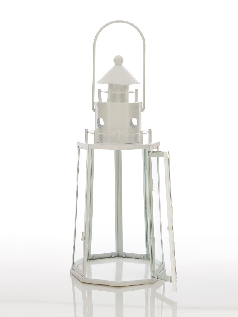 White Lighthouse Lantern 