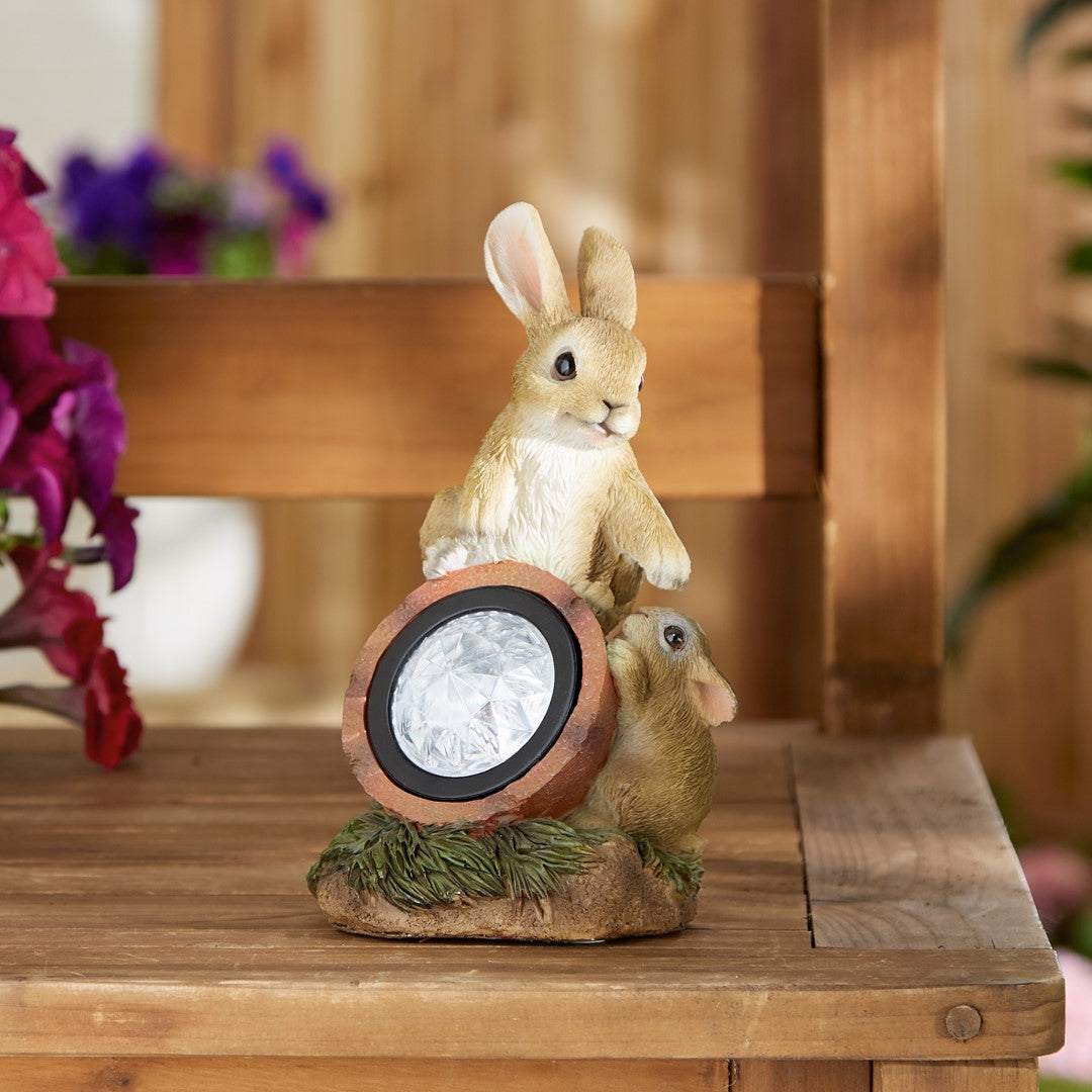 Rabbit W/Solar Light 