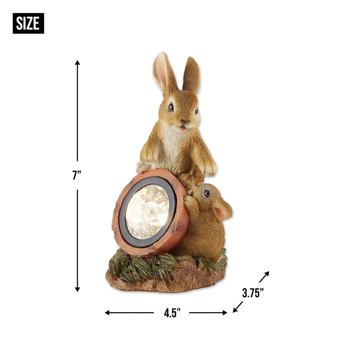 Rabbit W/Solar Light 