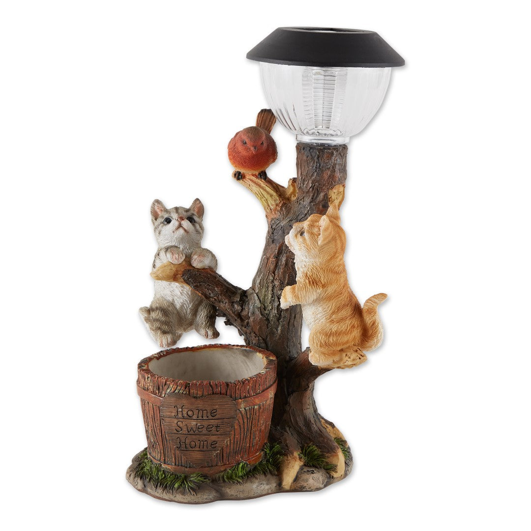 Climbing Cats Solar Light 