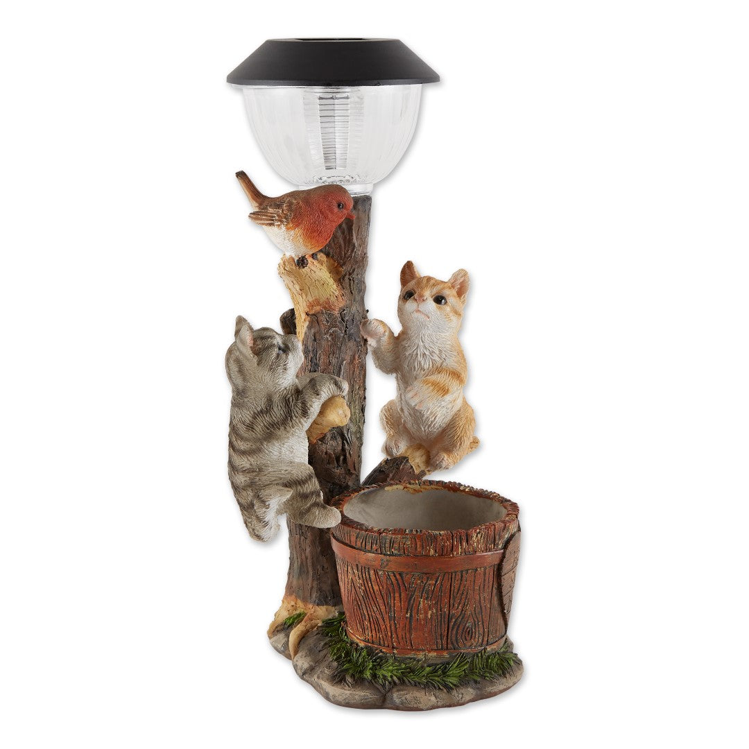 Climbing Cats Solar Light 