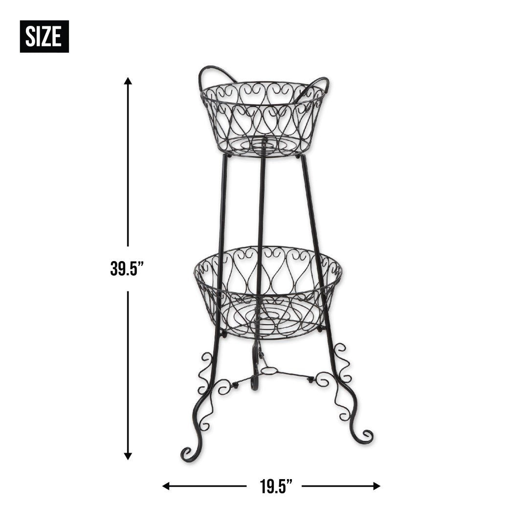 2 Tier Plant Stand 