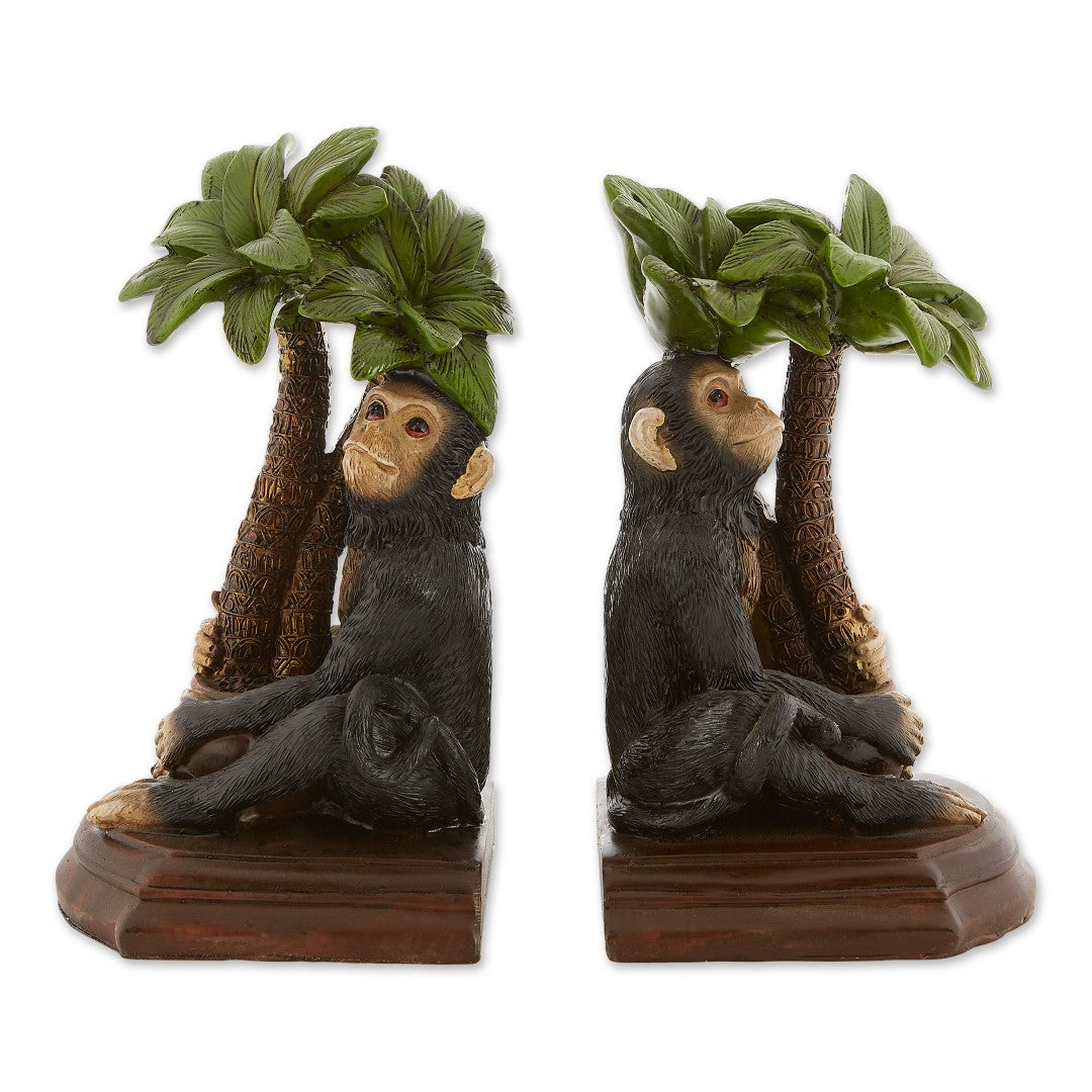 Monkey Bookends 