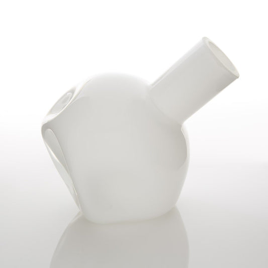 White Abstract Vase 